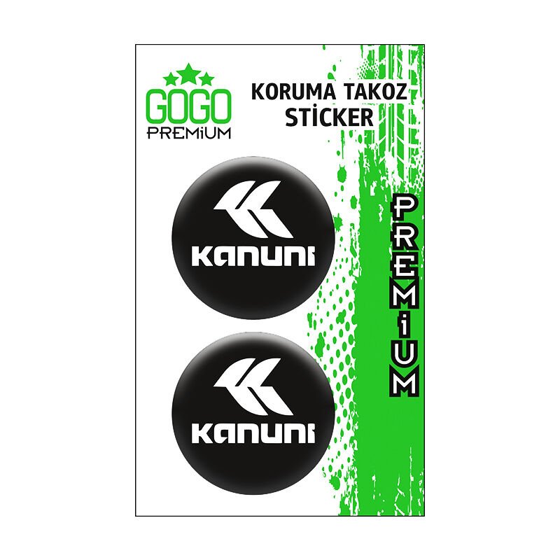 KANUNİ KORUMA TAKOZU 4X4 İKİLİ DAMLA STİCKER