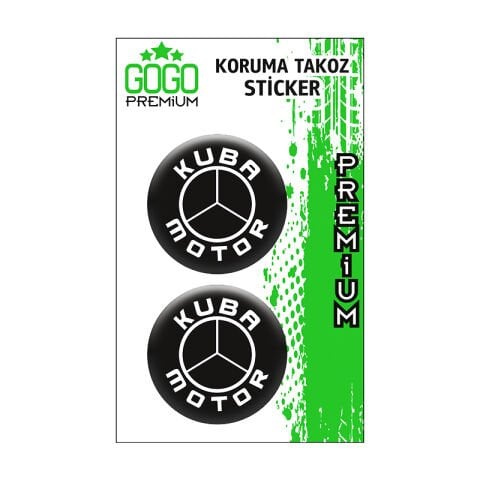 KUBA KORUMA TAKOZU 4X4 İKİLİ DAMLA STİCKER