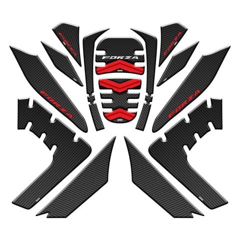 HONDA FORZA 2021 - 2024 UYUMLU TANK PAD SET 009