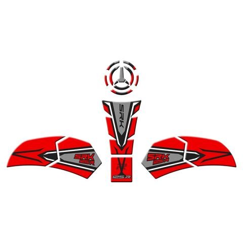 RKS SRK 125 R 2023 - 2025 UYUMLU TANK PAD SET 001