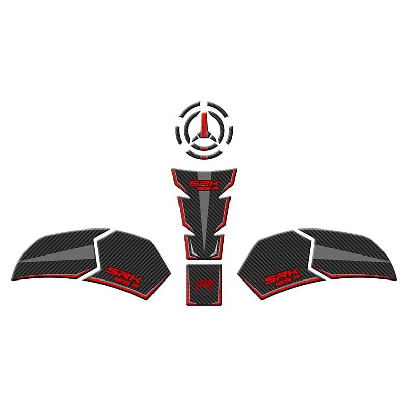RKS SRK 125 R 2023 - 2025 UYUMLU TANK PAD SET 003