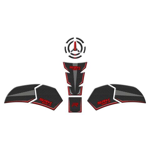 RKS SRK 125 R 2023 - 2025 UYUMLU TANK PAD SET 003