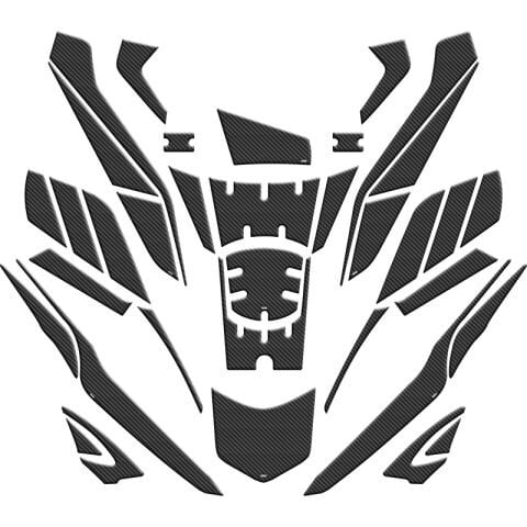 HONDA PCX 2025 UYUMLU TANK PAD SET 001