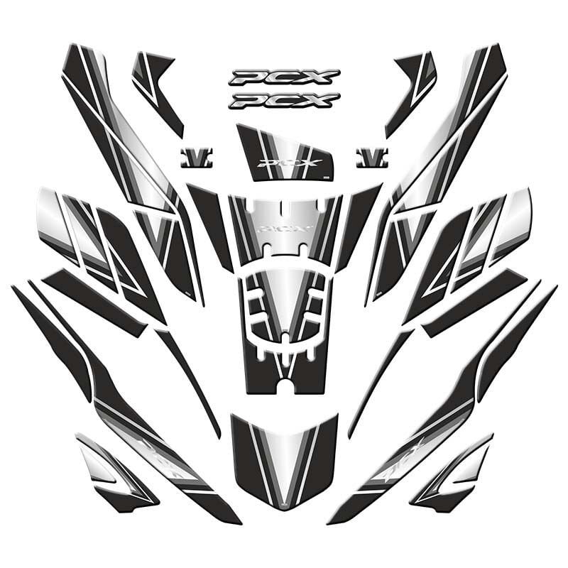 HONDA PCX 2025 UYUMLU TANK PAD SET 002