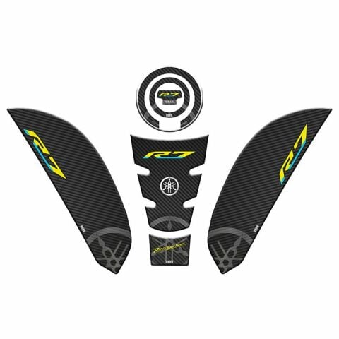 YAMAHA R7 2021 - 2024 UYUMLU TANK PAD SET 007
