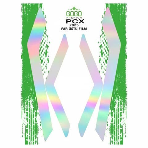 HONDA PCX 2025 UYUMLU FAR ÜSTÜ FİLM HOLOGRAM