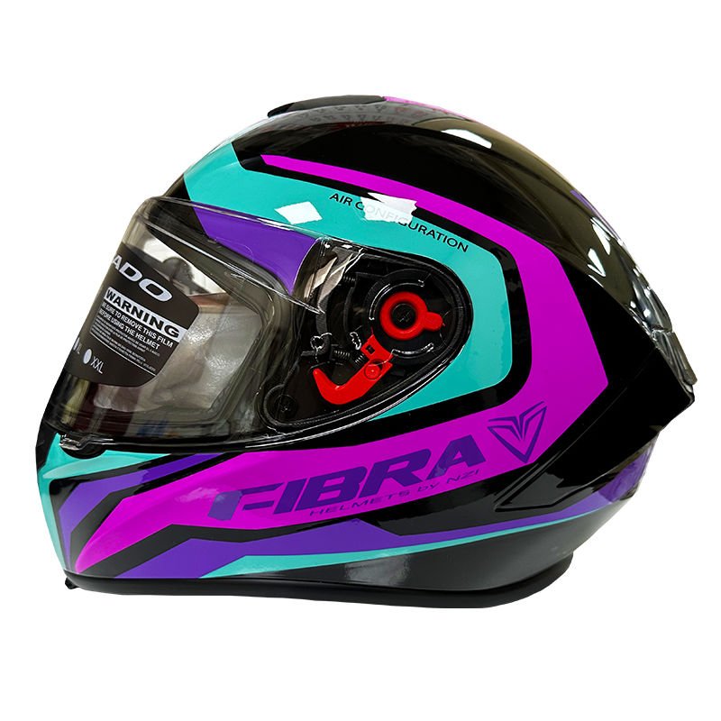 FİBRA FULL FACE KASK ŞEFFAF VİZÖR MODEL 1 XXL