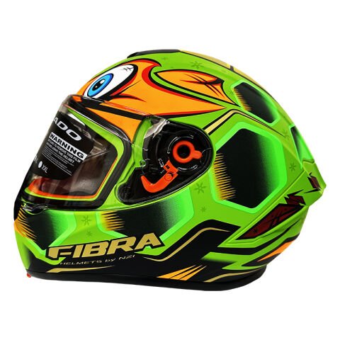 FİBRA FULL FACE KASK ŞEFFAF VİZÖR MODEL 2 M