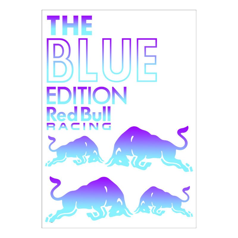 A4 HOLOGRAM STİCKER 140 BLUE TEK PAKET STİCKER