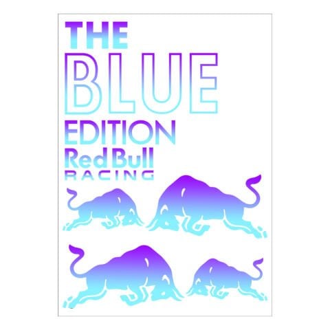 A4 HOLOGRAM STİCKER 140 BLUE TEK PAKET STİCKER