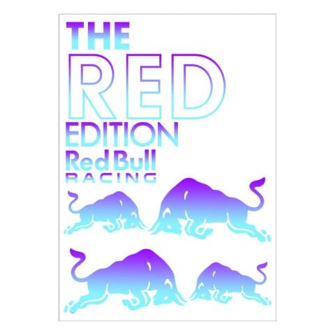 A4 HOLOGRAM STİCKER 141 RED TEK PAKET STİCKER