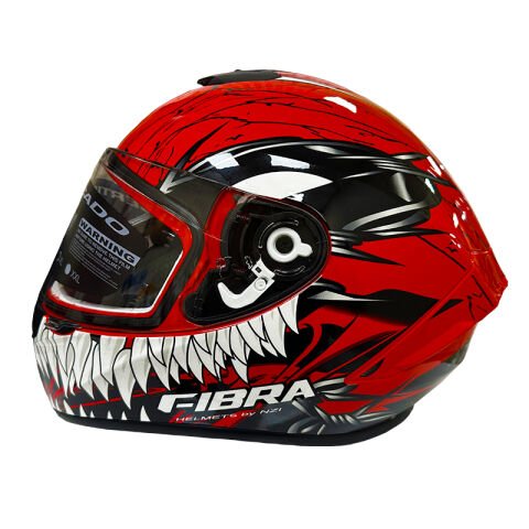 FİBRA FULL FACE KASK ŞEFFAF VİZÖR MODEL 3 XL