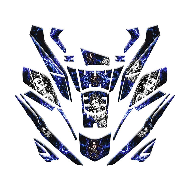 HONDA PCX 2025 - 2026 UYUMLU TANK PAD SET 014