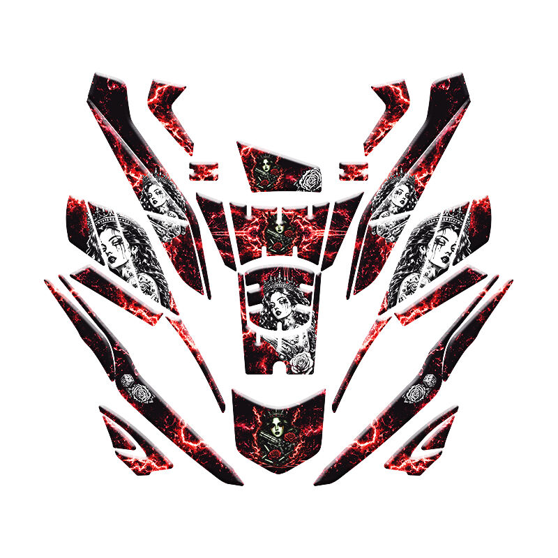 HONDA PCX 2025 - 2026 UYUMLU TANK PAD SET 017