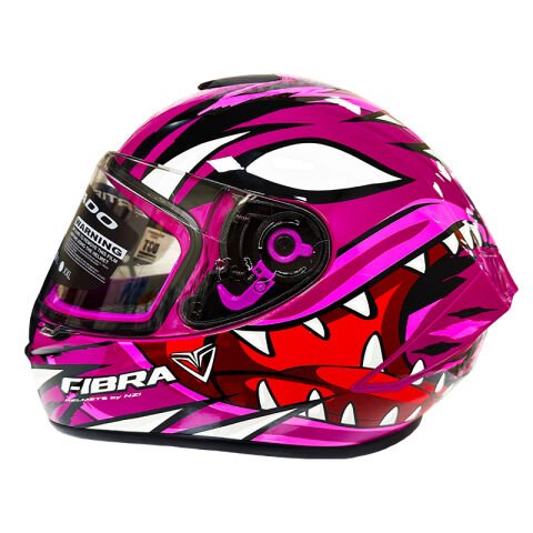 FİBRA FULL FACE KASK ŞEFFAF VİZÖR MODEL 4 M