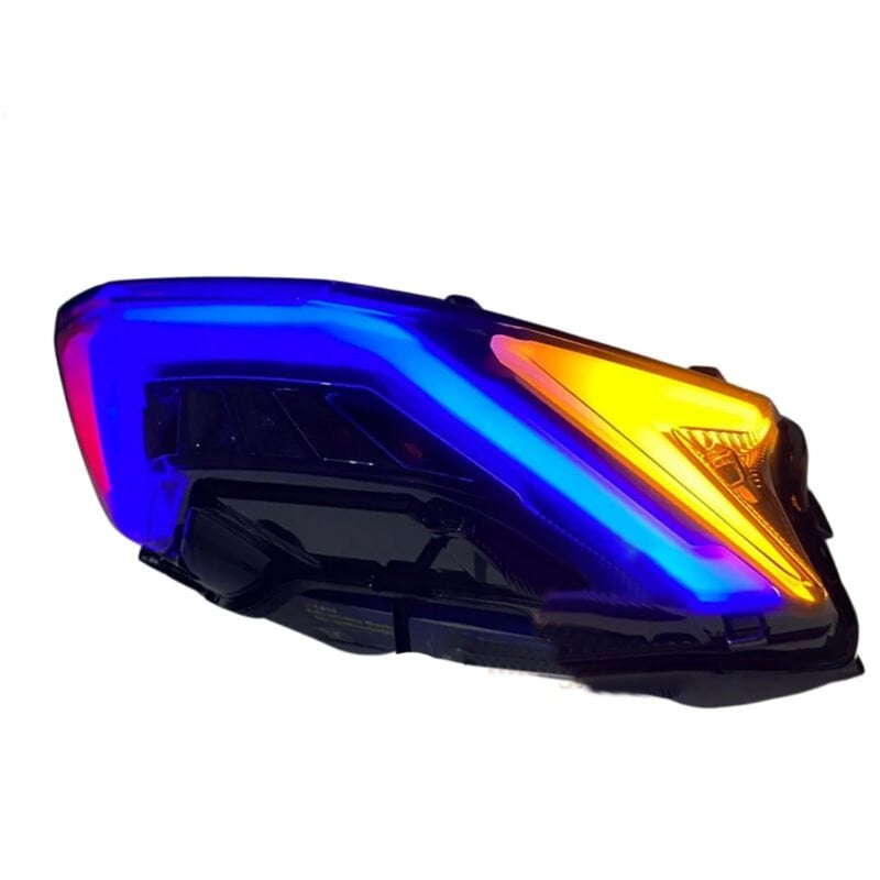 HONDA PCX 2021 - 2024 UYUMLU RGB LED TELEFON KONROLLÜ ARKA STOP TAKIMI BLUETOOTH