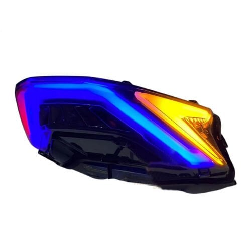HONDA PCX 2021 - 2024 UYUMLU RGB LED TELEFON KONROLLÜ ARKA STOP TAKIMI BLUETOOTH