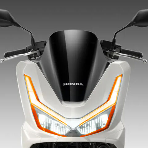 HONDA PCX 2025 - 2026 UYUMLU GENİŞ FAR ÜSTÜ FİLM TURUNCU