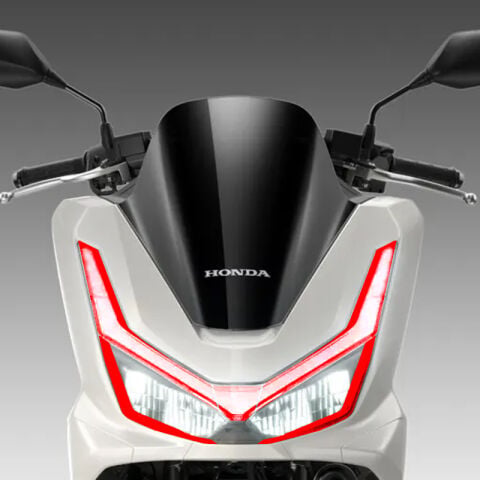 HONDA PCX 2025 - 2026 UYUMLU GENİŞ FAR ÜSTÜ FİLM KIRMIZI