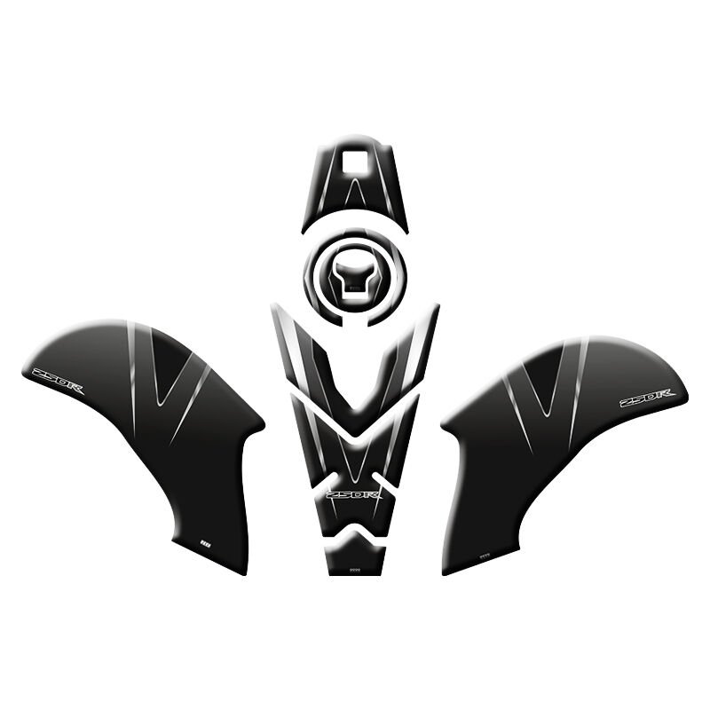 HONDA CB250R 2018 - 2023 UYUMLU Tank Pad Set 008