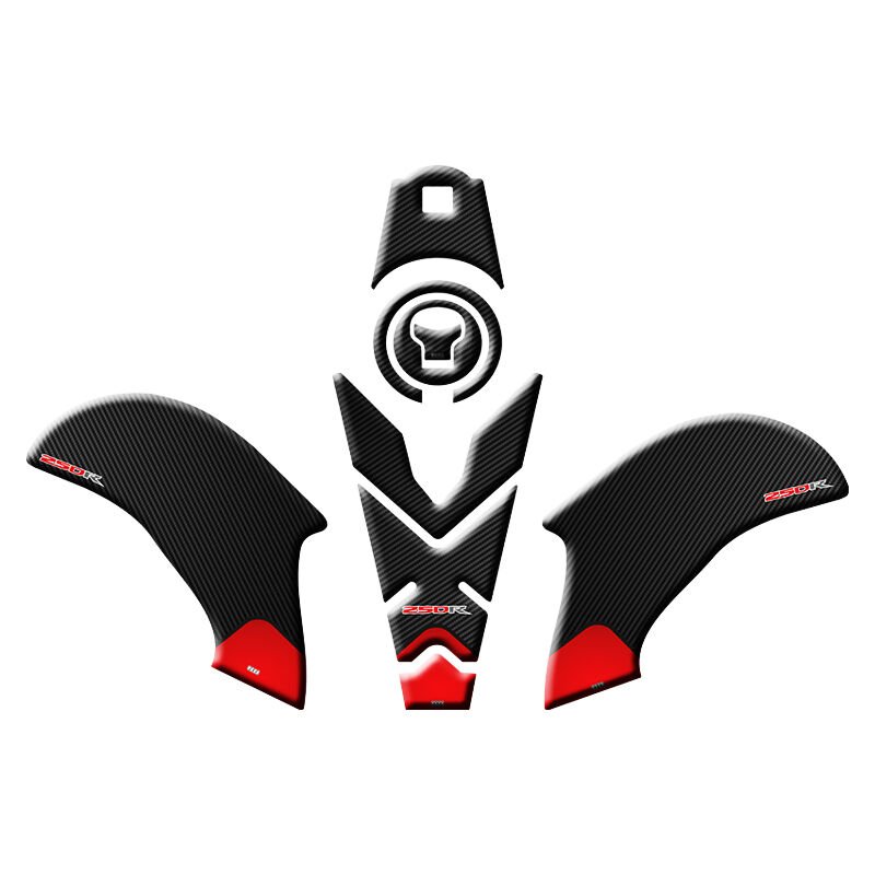 HONDA CB250R 2018 - 2023 UYUMLU Tank Pad Set 009