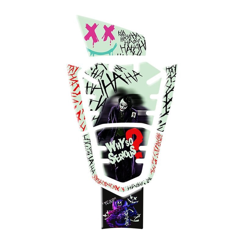 HONDA PCX 2021 - 2024 UYUMLU GECE YANAN DOĞAL RENK FOSFORLU TANK PAD 018