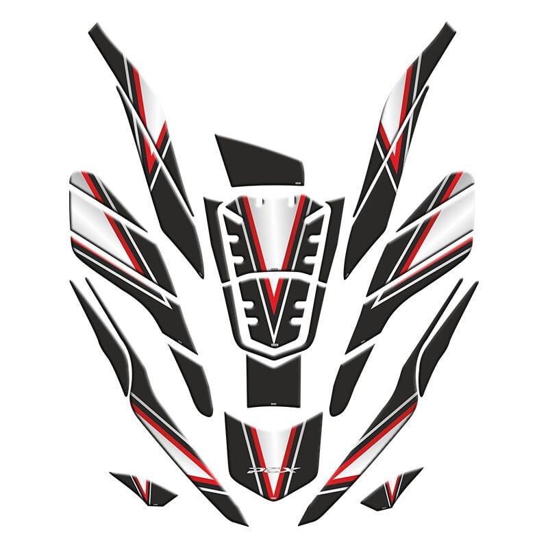 HONDA PCX 2021 - 2023 UYUMLU TANK PAD SET 003