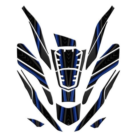 HONDA PCX 2021 - 2023 UYUMLU TANK PAD SET 009