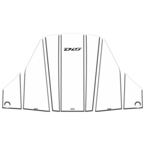 HONDA DIO 2021 - 2024 Tank Pad Set 008