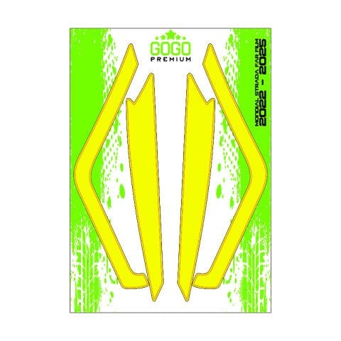 MONDİAL STRADA 2022 - 2025 UYUMLU FAR ÜSTÜ FİLM SARI