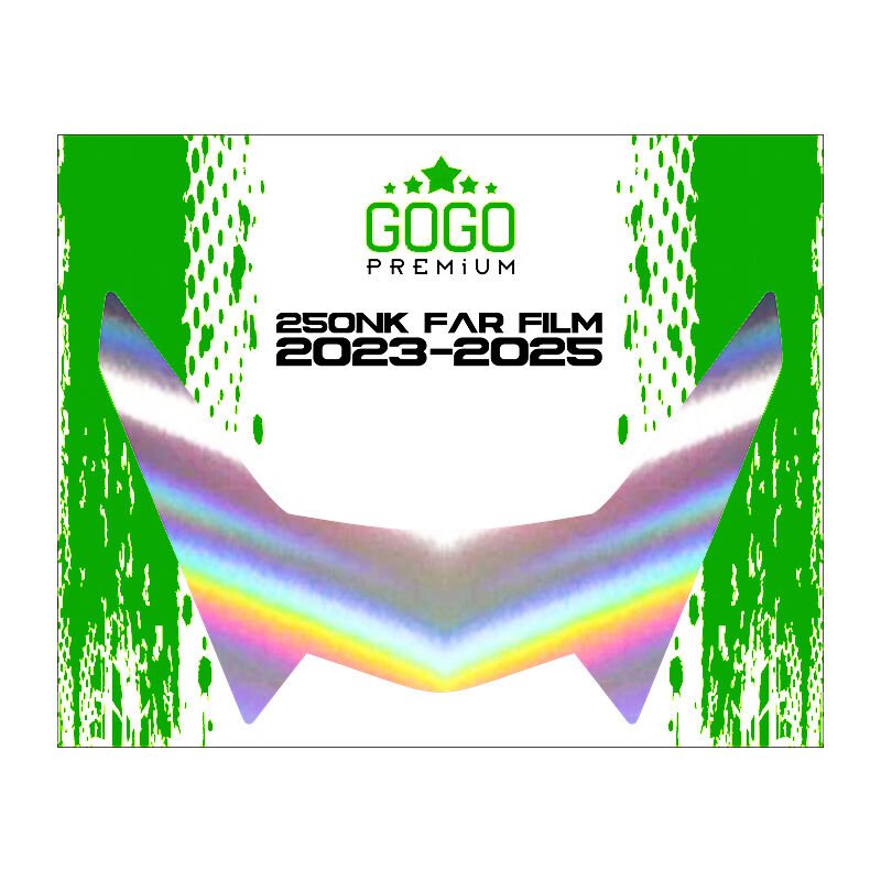 CF MOTO 250NK 2023 - 2025 UYUMLU FAR ÜSTÜ FİLM HOLOGRAM