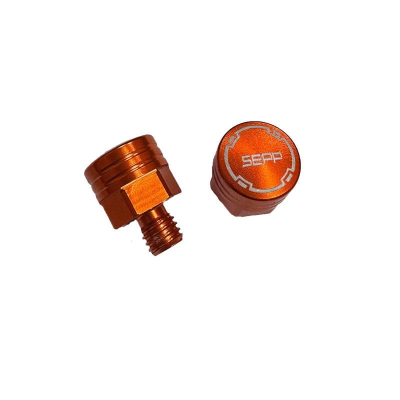 UNİVERSAL 6 MM TURUNCU VİDA TAPASI - AYNA DELİK TIKACI - AYNA VİDASI