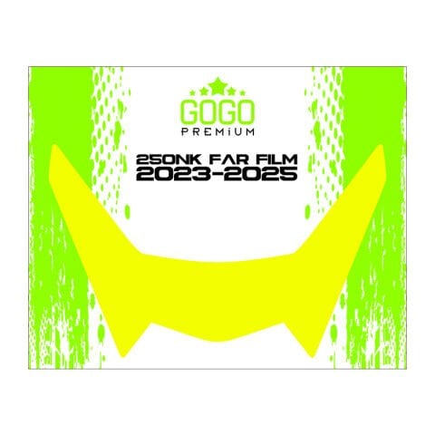 CF MOTO 250NK 2023 - 2025 UYUMLU FAR ÜSTÜ FİLM SARI