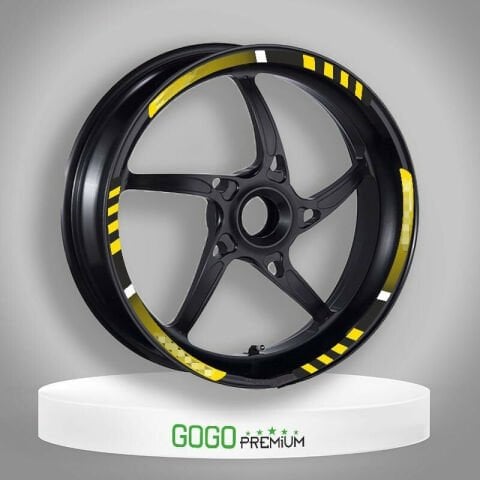 REFLEKTÖR SARI DİO 1 SET JANT ŞERİDİ