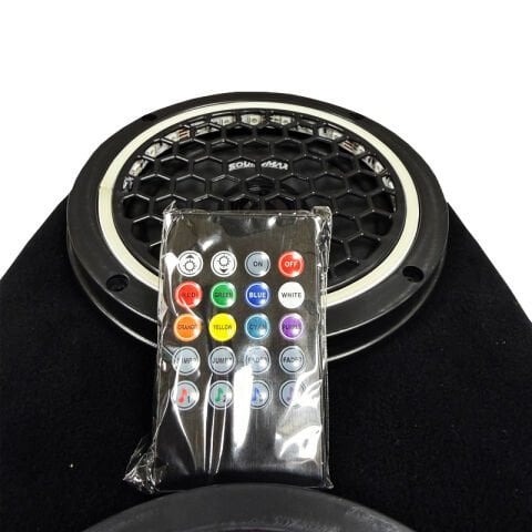 PCX Koltuk Altı Ses Sistemi 2 X 200W Ekranlı Hoparlör Siyah (Sese Duyarlı Led Işıklı)