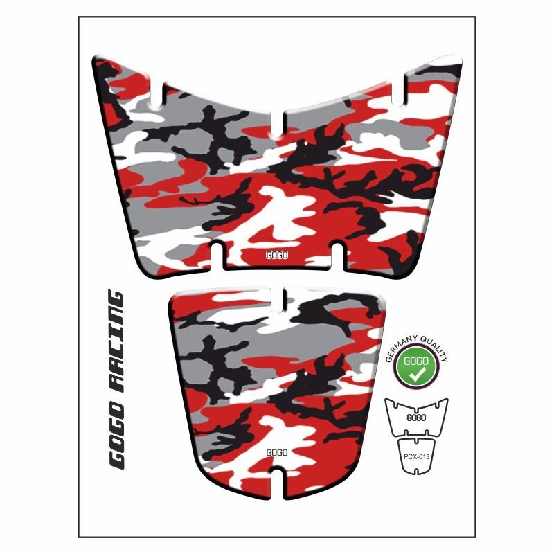 HONDA PCX 2014 - 2017 UYUMLU TANK PAD 018