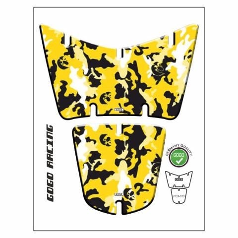 HONDA PCX 2014 - 2017 UYUMLU TANK PAD 019