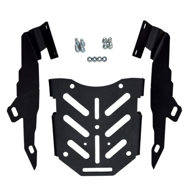 HERO DASH 110/125 2022-2026 UYUMLU ARKA ÇANTA DEMİRİ SİYAH