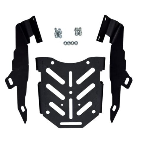 HERO DASH 110/125 2022-2026 UYUMLU ARKA ÇANTA DEMİRİ SİYAH