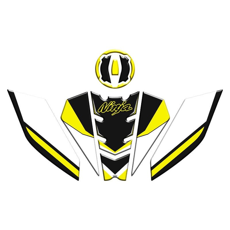 KAWASAKİ NİNJA 500 2025 UYUMLU TANK PAD SET 001