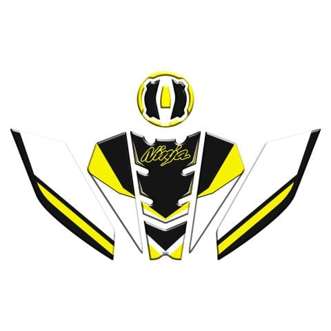 KAWASAKİ NİNJA 500 2025 UYUMLU TANK PAD SET 001