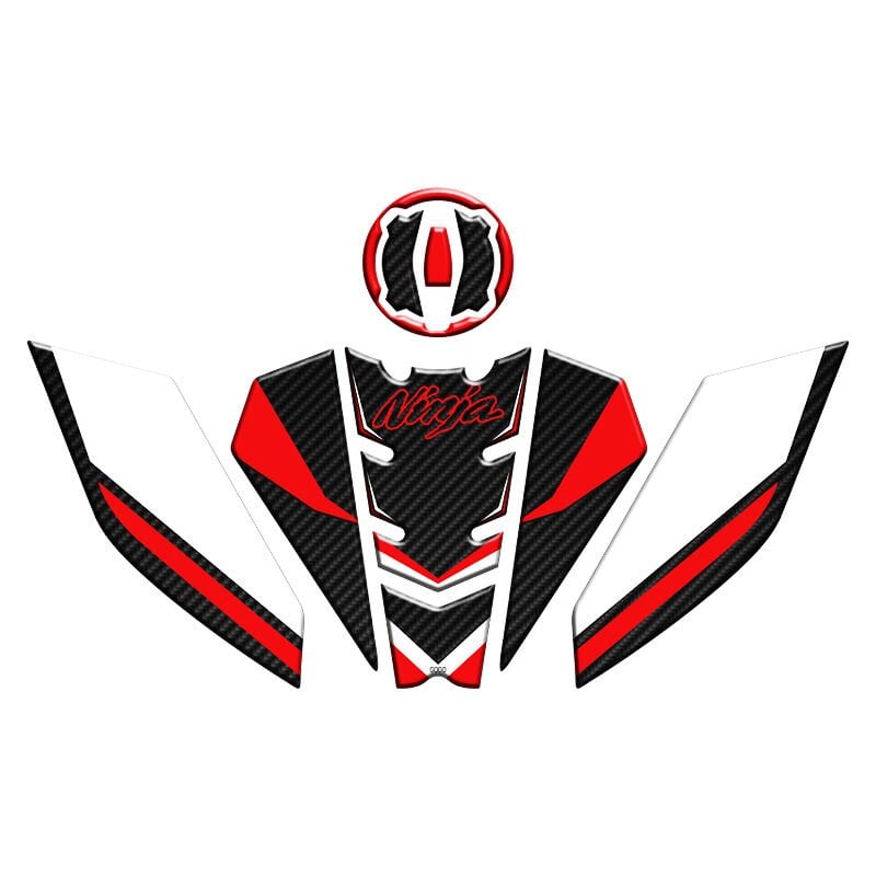 KAWASAKİ NİNJA 500 2025 UYUMLU TANK PAD SET 002