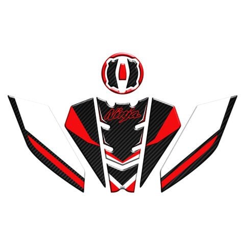 KAWASAKİ NİNJA 500 2025 UYUMLU TANK PAD SET 002
