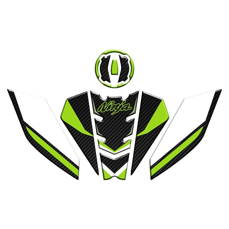 KAWASAKİ NİNJA 500 2025 UYUMLU TANK PAD SET 003