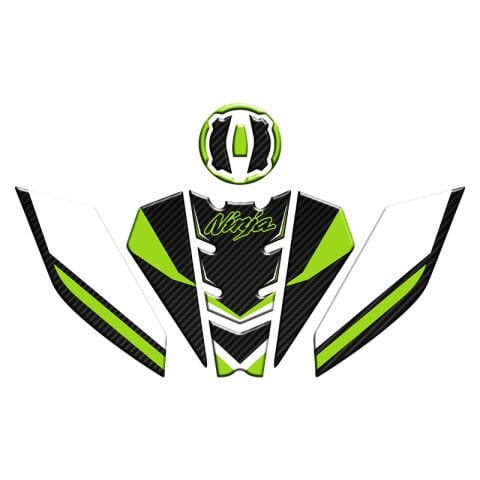 KAWASAKİ NİNJA 500 2025 UYUMLU TANK PAD SET 003