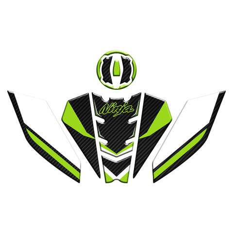 KAWASAKİ NİNJA 500 2025-2026 UYUMLU TANK PAD SET 003