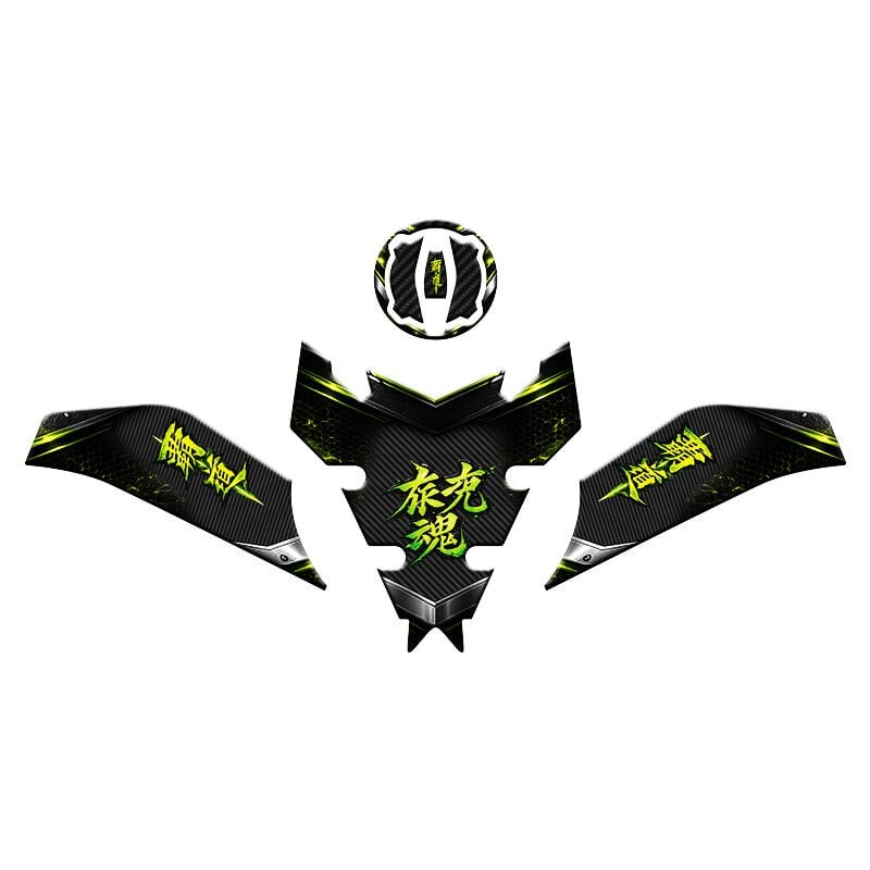 KAWASAKİ VERSYS 1100 2025 UYUMLU TANK PAD SET 001