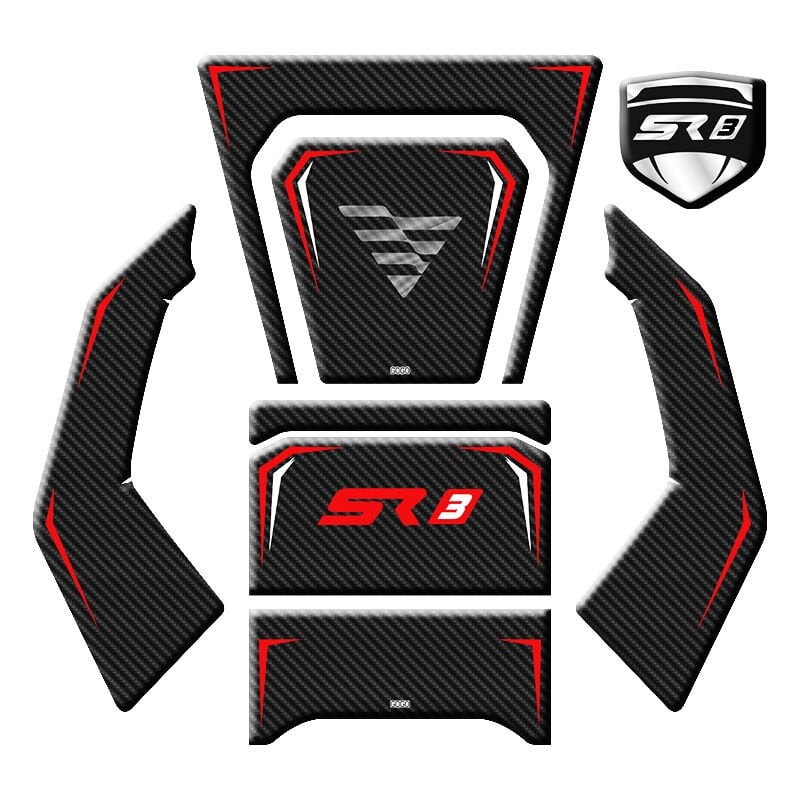 VOGE SR3 2023 - 2025 UYUMLU TANK PAD SET 004