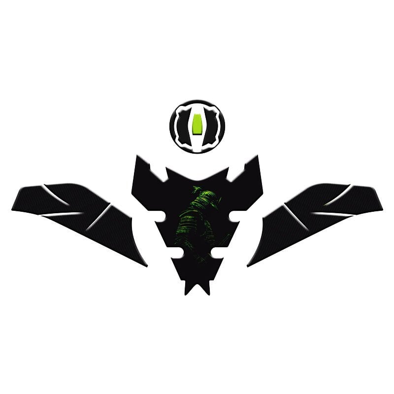 KAWASAKİ VERSYS 1100 2025 UYUMLU TANK PAD SET 003