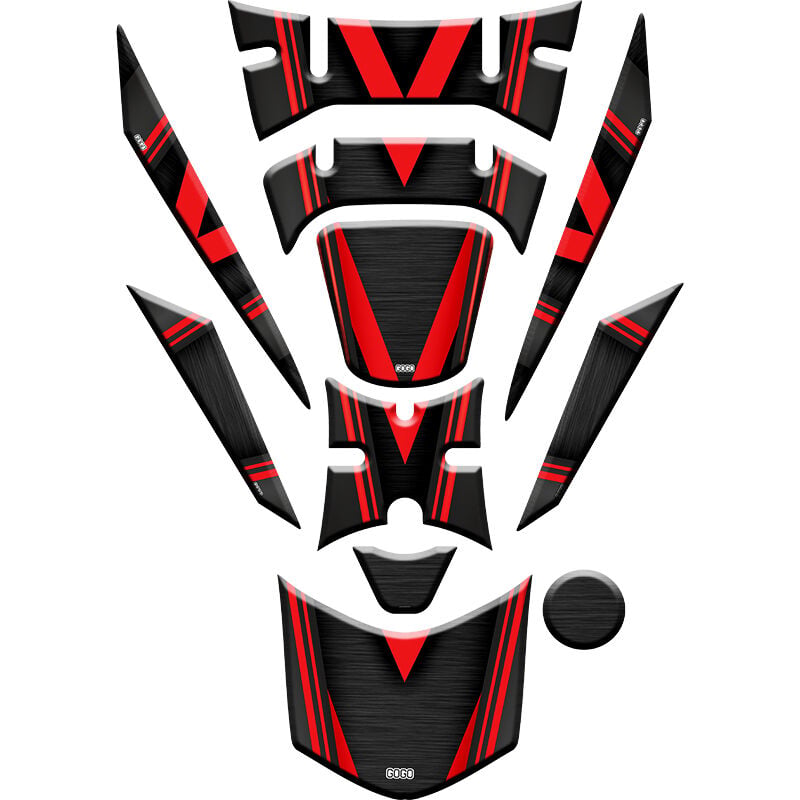 HONDA PCX 2018 - 2020 UYUMLU TANK PAD SET 001